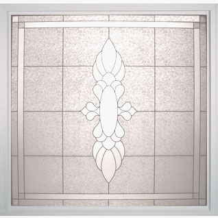 Manchester Glass Design with Etched Glass 