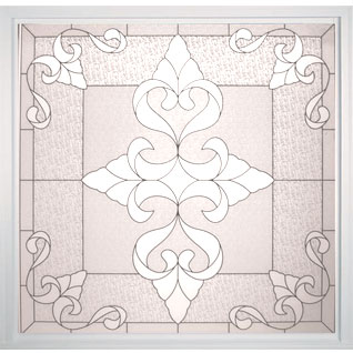 Renaissance Glass Design with Etched Glass 