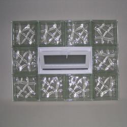Nubio Powerflex Glass Block Window - 32x24x3