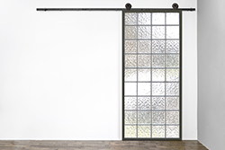 29" x 83" Acrylic Sliding Barn Door