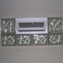 Nubio Powerflex Glass Block Window - 32x14x3