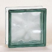 883NUBG - Nubio Glass Block - Gray - 7.5 X 7.5 X 3